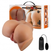 Карамельный мастурбатор-полуторс Emilia с вибрацией - Baile - в Кургане купить с доставкой