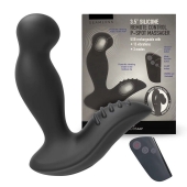 Черный вибромассажер простаты 3,5’’ Remote Control P-spot Massager - 12,5 см. - Erokay - в Кургане купить с доставкой