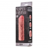 Фаллоудлинитель SUPER HERO Dewil - 17,5 см. - Lola Games - в Кургане купить с доставкой