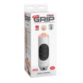 Мастурбатор-вагина Extreme Toyz Mega Grip Vibrating Stroker Mouth - Pipedream - в Кургане купить с доставкой