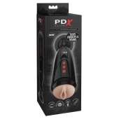Мастурбатор-вагина с вибрацией Dirty Talk Starter Stroker - Pipedream - в Кургане купить с доставкой