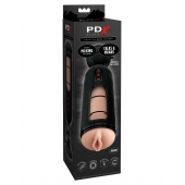 Мастурбатор-вагина с вибрацией Vibrating Mega Milker - Pipedream - в Кургане купить с доставкой