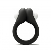 Черное эрекционное кольцо Zippy Vibrating Ring With Bullet - Adrien Lastic - в Кургане купить с доставкой