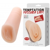 Телесный тугой мастурбатор-вагина Passion Lady - Baile - в Кургане купить с доставкой