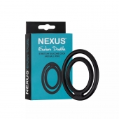 Черное двойное эрекционное кольцо Nexus Enduro Double - Nexus Range - в Кургане купить с доставкой