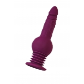 Фиолетовая мини-машина для секса Striker с пультом ДУ - 23,5 см. - ToyFa - купить с доставкой в Кургане