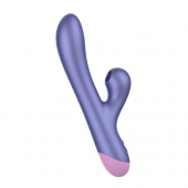 Сиреневый вибратор Romp Pulse с бесконтактной клиторальной стимуляцией - 22 см. - ROMP