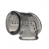 Дымчатая насадка на пенис и мошонку - Baile - в Кургане купить с доставкой