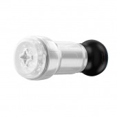 Набор PowerBlow   Feel Pocket Stroker Crystal: мастурбатор и интерактивная насадка - Kiiroo - в Кургане купить с доставкой