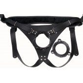 Пояс Hard Brutal для больших насадок - LOVETOY (А-Полимер) - купить с доставкой в Кургане