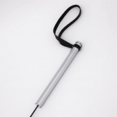 Черный стек с металлической ручкой - Crazy Handmade - купить с доставкой в Кургане