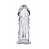 Прозрачная насадка на пенис Uco - 13 см. - A-toys - в Кургане купить с доставкой