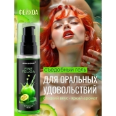 Съедобная смазка на водной основе с ароматом фейхоа - 60 гр. - Биоритм - купить с доставкой в Кургане