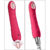 Малиновая насадка на душ с вибрацией Showers to orgasm - 20,1 см. - Orion - купить с доставкой в Кургане