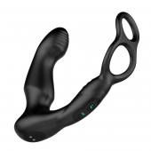 Черный двухмоторный массажер простаты Nexus Simul8 Wave Edition - Nexus Range - в Кургане купить с доставкой