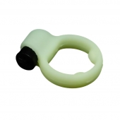 Люминесцентное эрекционное виброкольцо Super - Clara Morgane - в Кургане купить с доставкой