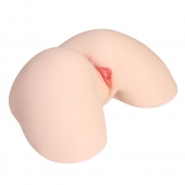 Мастурбатор-полуторс с двойным слоем материала Jenny Onahole Real Hips - KOKOS - в Кургане купить с доставкой