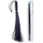 Черная силиконовая плеть - 37 см. - Boys of Toys - купить с доставкой в Кургане