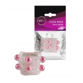 Прозрачная насадка на пенис с цветными шариками - Erowoman-Eroman - в Кургане купить с доставкой