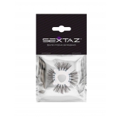 Эластичное эрекционное кольцо с черными «ресничками» - Sextaz - в Кургане купить с доставкой