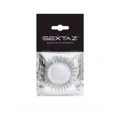 Круглое эрекционное кольцо с длинными «ресничками» - Sextaz - в Кургане купить с доставкой