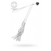 Белая кожаная плеть - 50 см. - Pecado - купить с доставкой в Кургане