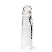 Прозрачная закрытая насадка на член - 15 см. - Sex Expert - в Кургане купить с доставкой