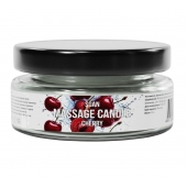 Массажная свеча «Спелая вишня» - 50 мл. - SGAN - купить с доставкой в Кургане