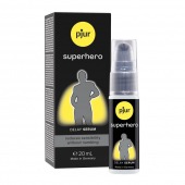 Пролонгатор-сыворотка pjur Superhero Delay Serum - 20 мл. - Pjur - купить с доставкой в Кургане