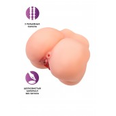 Реалистичный мастурбатор в форме попки с 2 любовными входами - No Name - в Кургане купить с доставкой