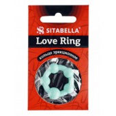 Цветное эрекционное кольцо с 5 бусинами Love Ring - Sitabella - в Кургане купить с доставкой