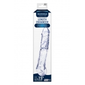 Прозрачная насадка-удлинитель Length Enhancer с подхватом - 22,3 см. - NMC - в Кургане купить с доставкой