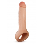 Телесная насадка-удлинитель Thrive 8.75 Inch Realistic Penis Extender Sleeve - 22,2 см. - Blush Novelties - в Кургане купить с доставкой