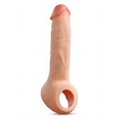Телесная насадка-удлинитель Thrive 8.75 Inch Realistic Penis Extender Sleeve - 22,2 см. - Blush Novelties - в Кургане купить с доставкой
