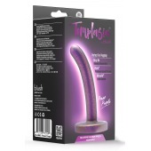 Фиолетовая насадка с гладкой поверхностью Surrender 4.75 Inch Beginner Pegging Dildo - 12 см. - Blush Novelties - купить с доставкой в Кургане