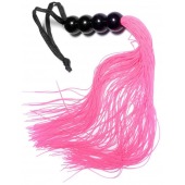 Розовая силиконовая плеть - 35,5 см. - Boys of Toys - купить с доставкой в Кургане