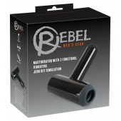 Черный мастурбатор с удобной ручкой Masturbator with 2 Functions - Orion - в Кургане купить с доставкой