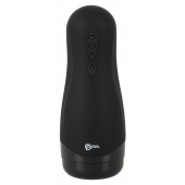 Черный вибромастурбатор с подогревом Masturbator with 3 Functions - Orion - в Кургане купить с доставкой