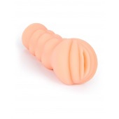 Телесный мастурбатор-вагина с эрекционными кольцами в комплекте - Sexy Girl - в Кургане купить с доставкой