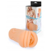 Телесный мастурбатор-вагина с рельефом на поверхности - Sexy Girl - в Кургане купить с доставкой