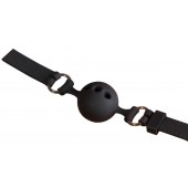 Малый силиконовый кляп-шар на ремешках - Orion - купить с доставкой в Кургане