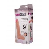 Фаллическая насадка Харнесс UNICOCK 9  - 24 см. - LOVETOY (А-Полимер) - купить с доставкой в Кургане