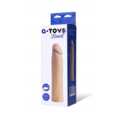 Реалистичная насадка с ярко выраженной головкой - 16,5 см. - A-toys - в Кургане купить с доставкой