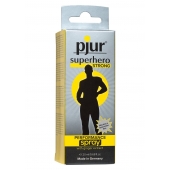 Спрей-пролонгатор длительного действия pjur SUPERHERO Strong Spray - 20 мл. - Pjur - купить с доставкой в Кургане