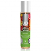 Смазка с ароматом тропических фруктов JO Flavored Tropical Passion - 30 мл. - System JO - купить с доставкой в Кургане