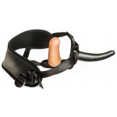 Женский страпон с вагинальной пробкой Woman Strap - 12 см. - LOVETOY (А-Полимер) - купить с доставкой в Кургане