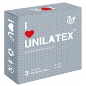 Презервативы с точками Unilatex Dotted - 3 шт. - Unilatex - купить с доставкой в Кургане