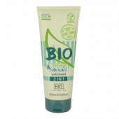 Массажный гель-лубрикант Bio 2-in-1 - 200 мл. - HOT - купить с доставкой в Кургане