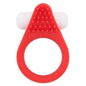 Красное эрекционное кольцо LIT-UP SILICONE STIMU RING 1 RED - Dream Toys - в Кургане купить с доставкой