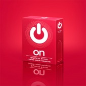 Супертонкие презервативы ON) Super Thin - 3 шт. - ON) - купить с доставкой в Кургане